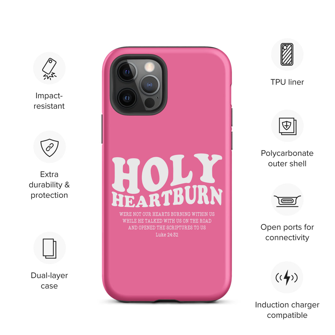 Christian Phone Case Holy Heartburn Pink  for iPhone® iPhone® Phone Cases   