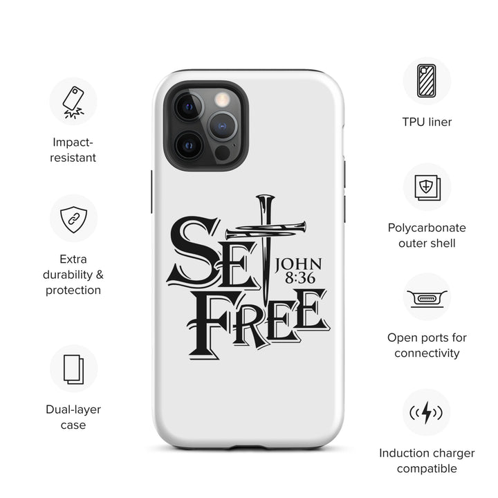 Christian Phone Case Set Free White for iPhone® iPhone® Phone Cases   