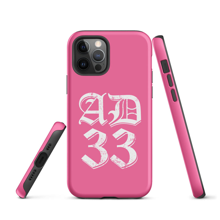 Christian Phone Case AD 33 Old English Pink for iPhone® iPhone® Phone Cases   