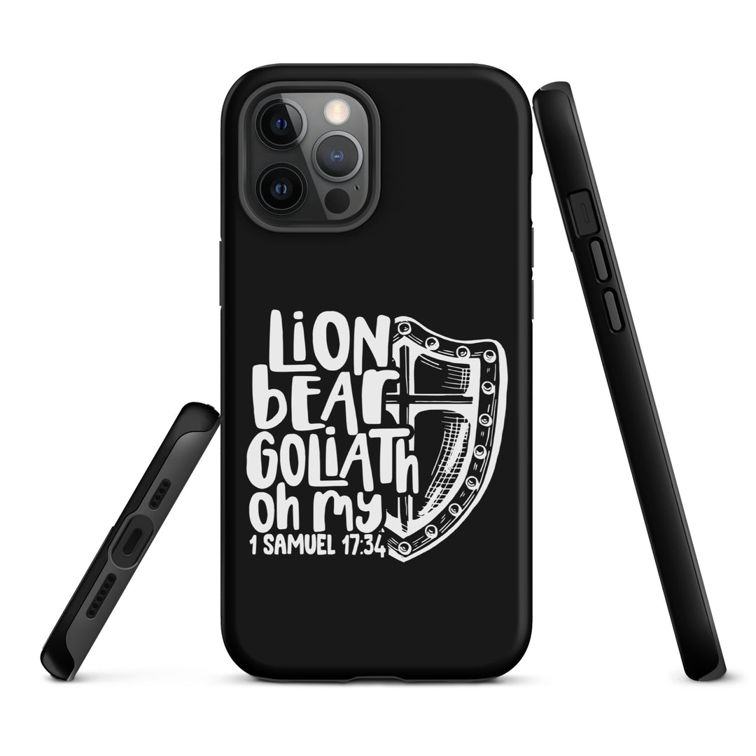 Christian Phone Case Lion Bear Goliath Oh My for iPhone® iPhone® Phone Cases   