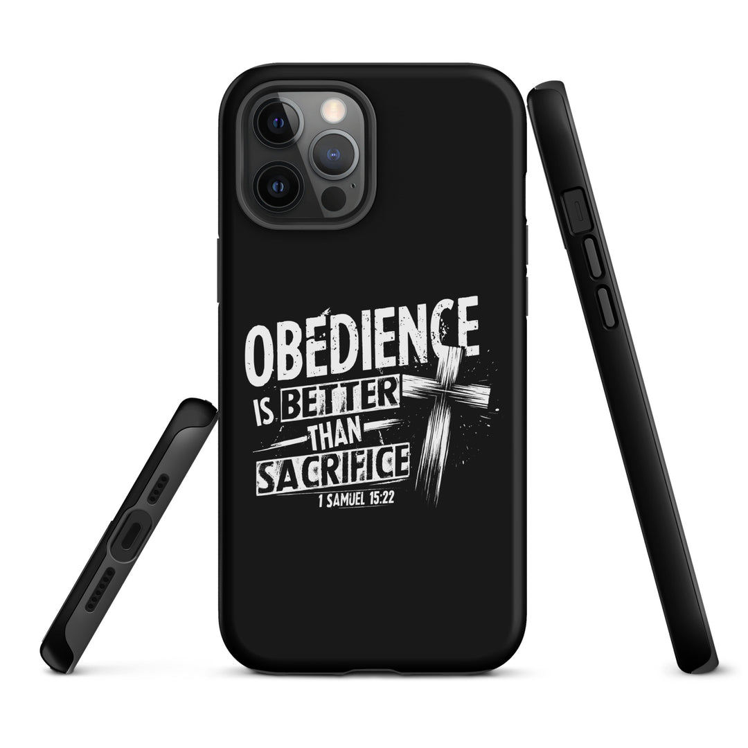 Christian Phone Case Obedience Is Better for iPhone® iPhone® Phone Cases   