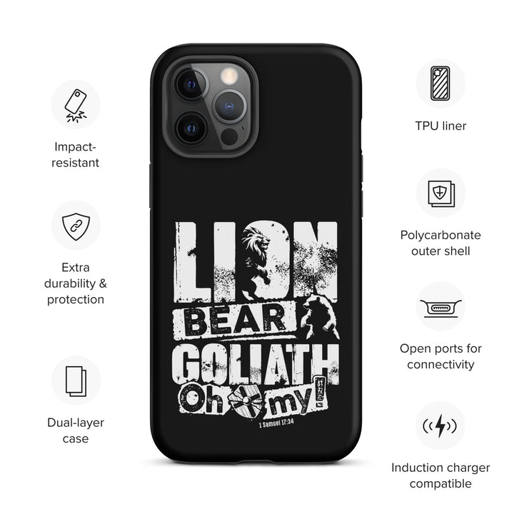 Christian Phone Case Lion Bear Goliath for iPhone® iPhone® Phone Cases   