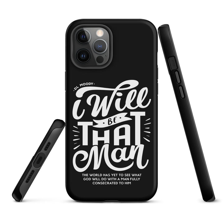 Christian Phone Case I Will Be That Man Black for iPhone® iPhone® Phone Cases   