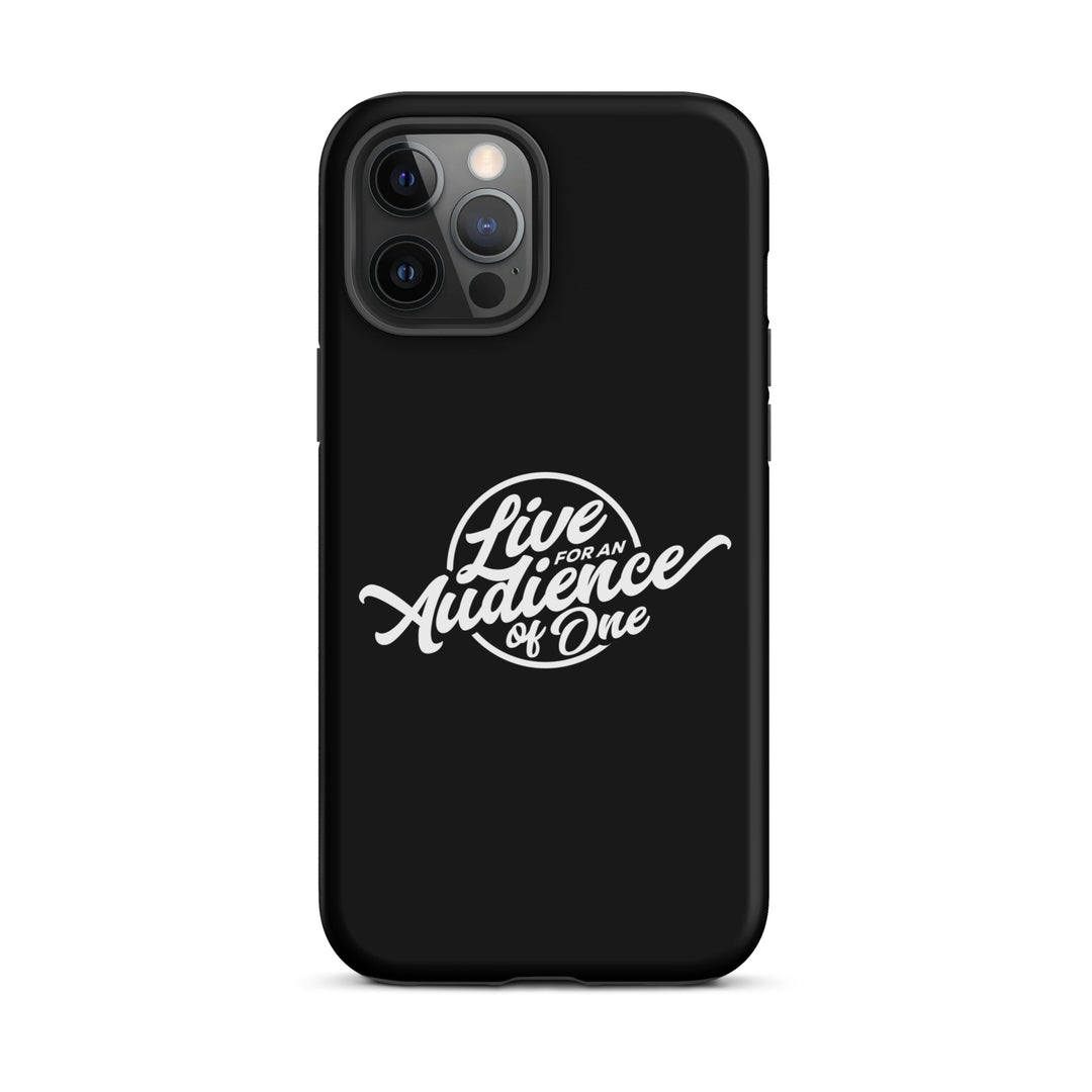 Christian Phone Case Audience of One Black for iPhone® iPhone® Phone Cases Matte iPhone 12 Pro Max 