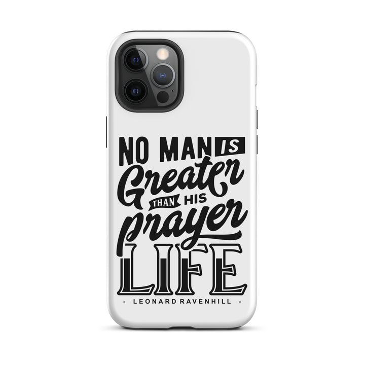 Christian Phone Case Prayer Life White for iPhone® iPhone® Phone Cases Matte iPhone 12 Pro Max 