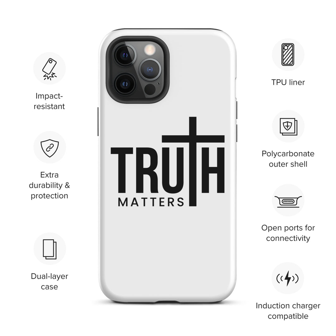 Christian Phone Case Truth Matters White for iPhone® iPhone® Phone Cases   