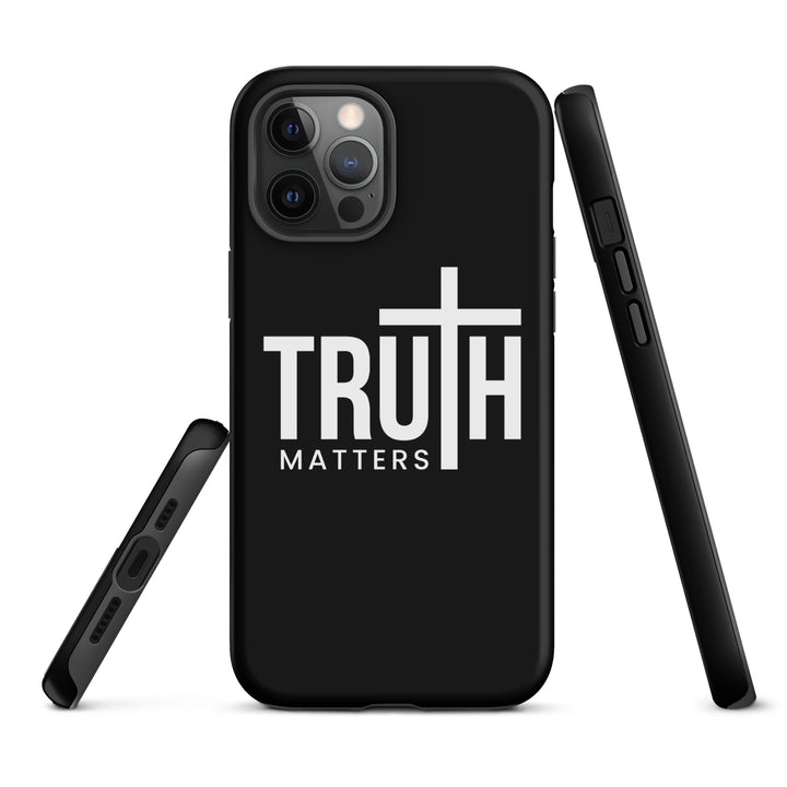 Christian Phone Case Truth Matters Black for iPhone® iPhone® Phone Cases   