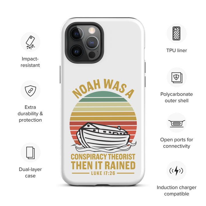 Christian Phone Case Noah Conspiracy White for iPhone® iPhone® Phone Cases   