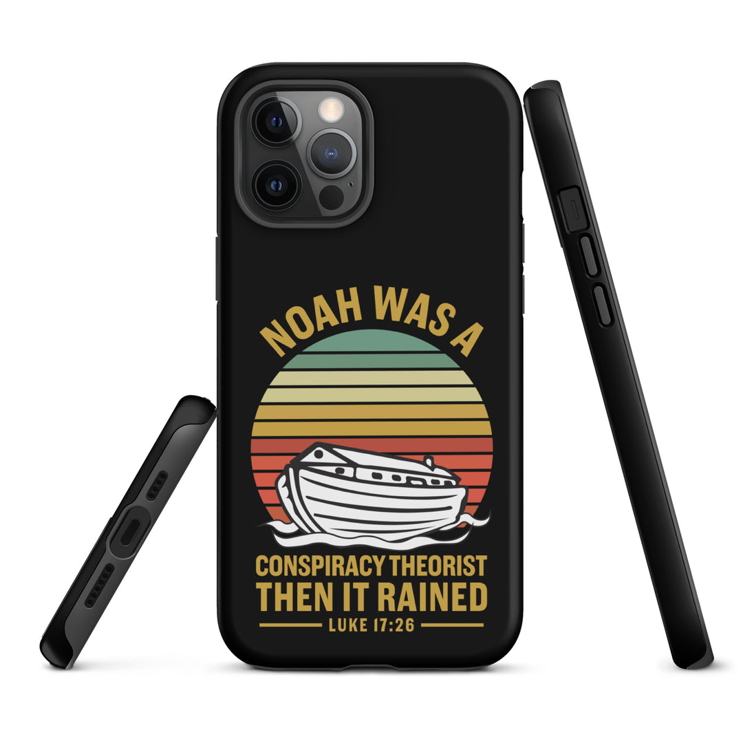 Christian Phone Case Noah Conspiracy Black for iPhone® iPhone® Phone Cases   