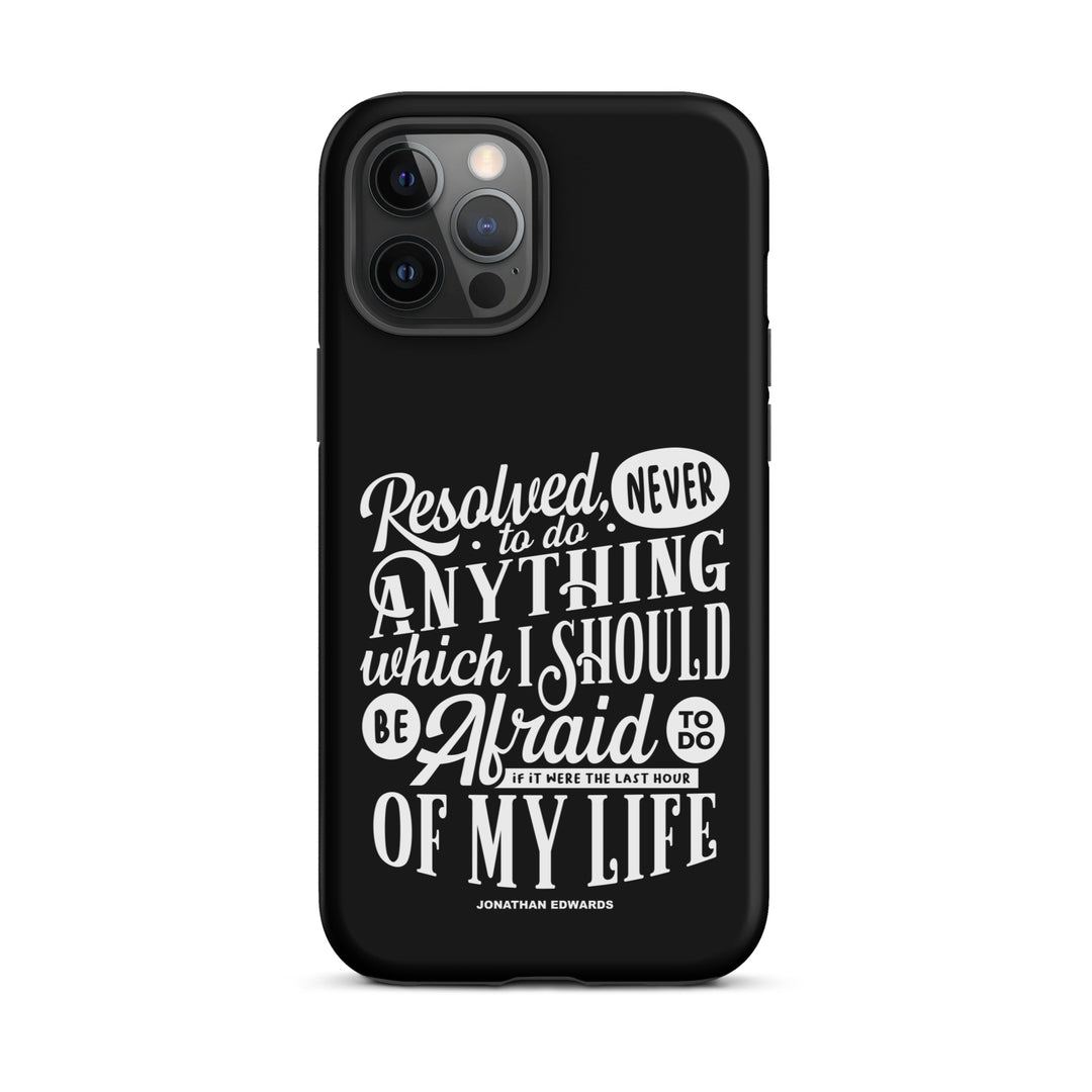 Christian Phone Case Last Hour Black for iPhone® iPhone® Phone Cases Matte iPhone 12 Pro Max 