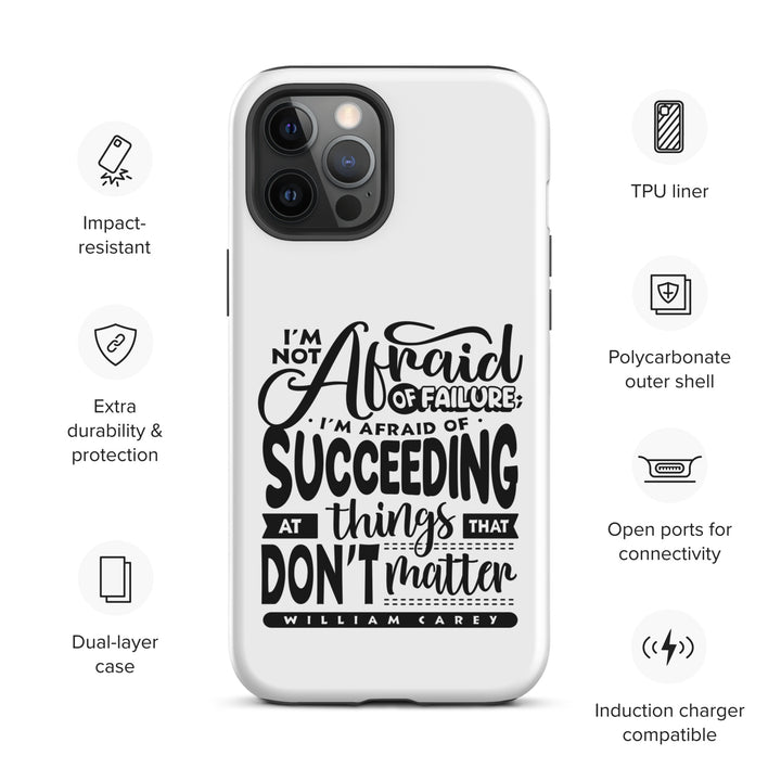 Christian Phone Case Things That Matter White for iPhone® iPhone® Phone Cases   