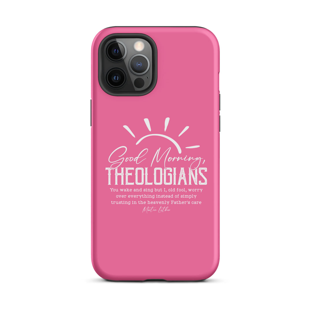 Christian Phone Case Luther's Theologians Pink for iPhone® iPhone® Phone Cases Matte iPhone 12 Pro Max 