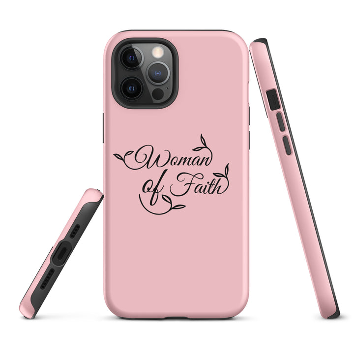 Christian Phone Case Woman of Faith Pink for iPhone® iPhone® Phone Cases   