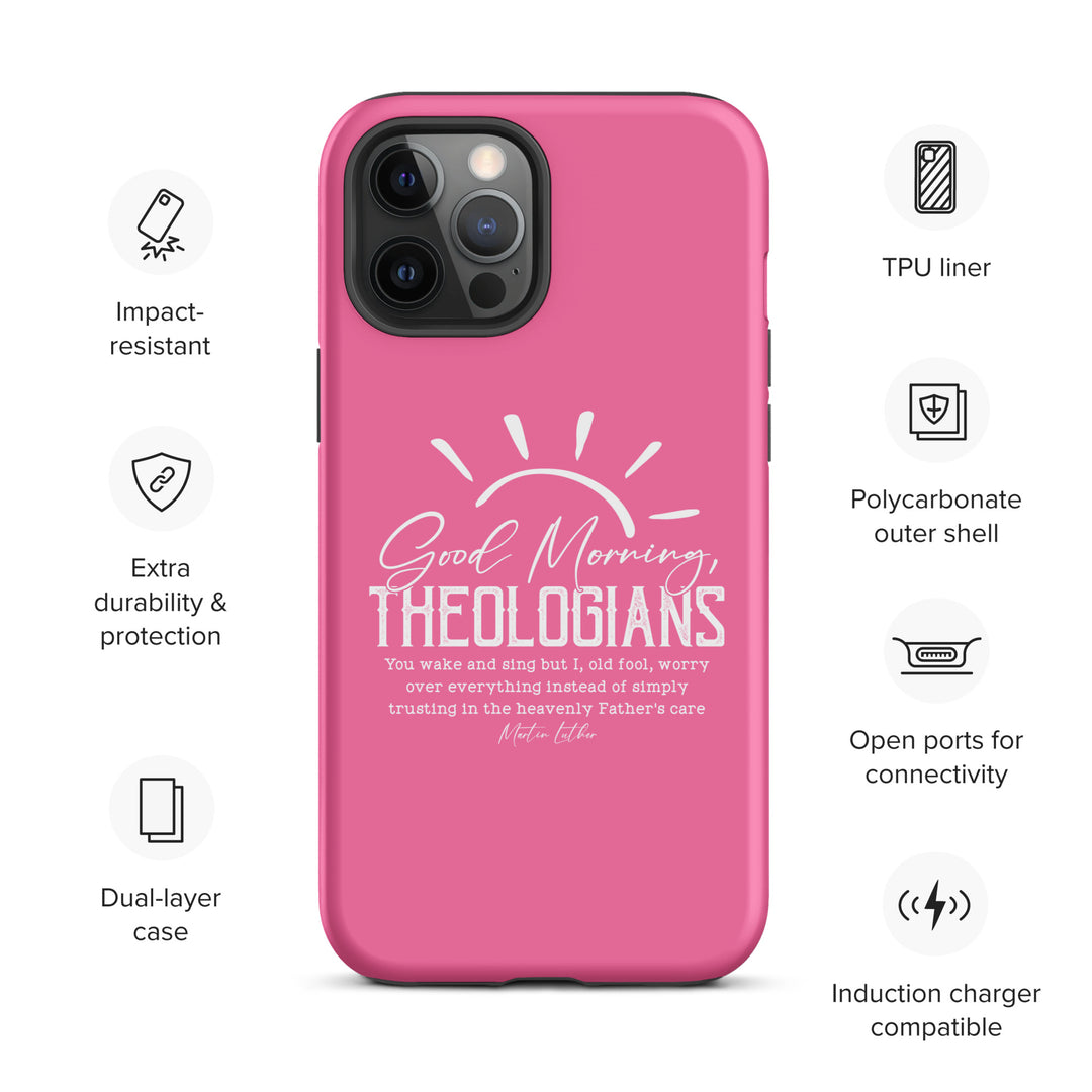 Christian Phone Case Luther's Theologians Pink for iPhone® iPhone® Phone Cases   