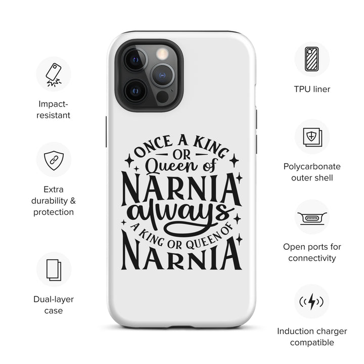 Christian Phone Case King or Queen Narnia White for iPhone® iPhone® Phone Cases   