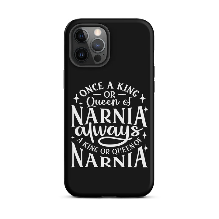 Christian Phone Case King or Queen Narnia Black for iPhone® iPhone® Phone Cases Matte iPhone 12 Pro Max 