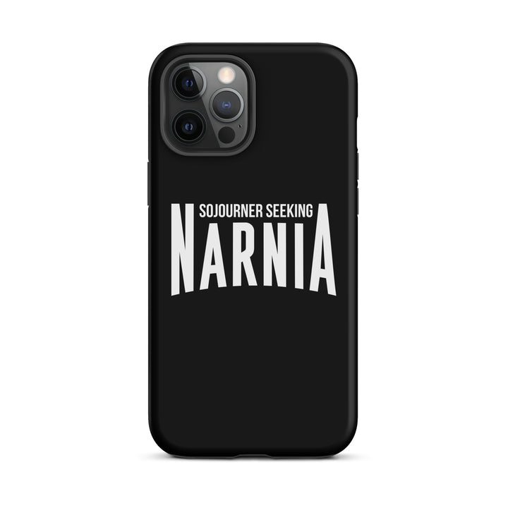 Christian Phone Case Sojourner Seeking Narnia Black for iPhone® iPhone® Phone Cases Matte iPhone 12 Pro Max 