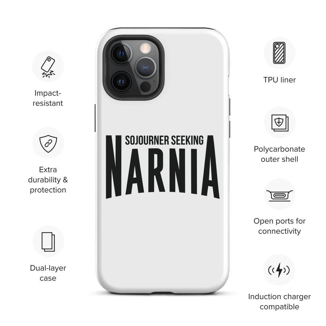 Christian Phone Case Sojourner Seeking Narnia White for iPhone® iPhone® Phone Cases   