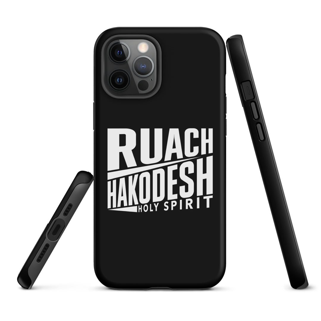 Christian Phone Case Ruach Hakodesh Holy Spirit Black for iPhone® iPhone® Phone Cases   