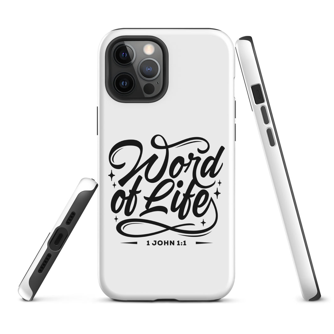 Christian Phone Case Word of Life White for iPhone® iPhone® Phone Cases   