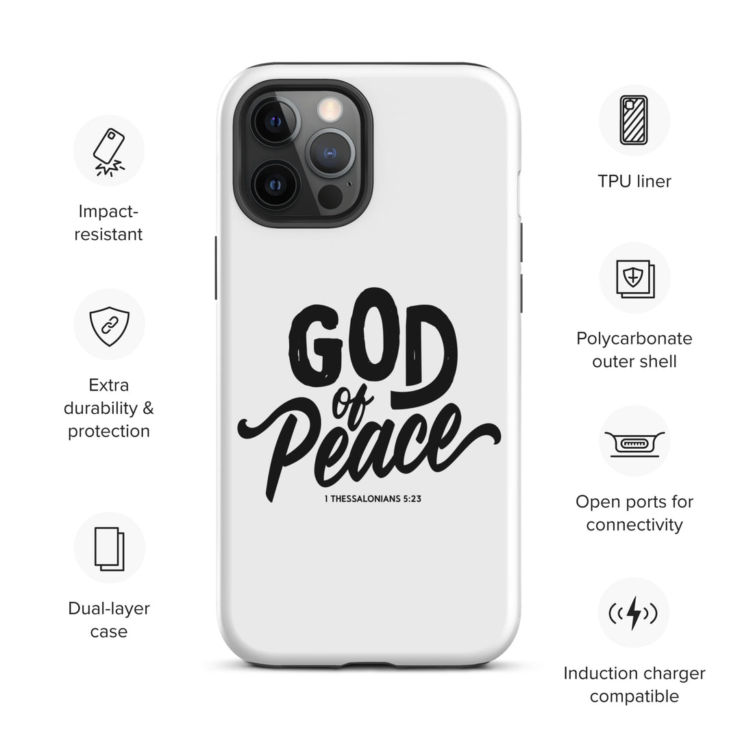 Christian Phone Case God of Peace White for iPhone® iPhone® Phone Cases   