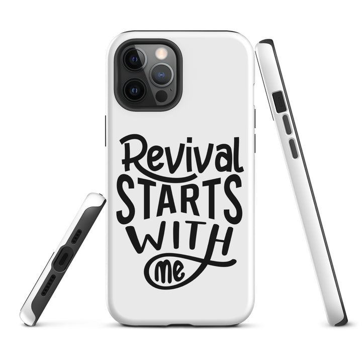 Christian Phone Case Revival Starts With Me White for iPhone® iPhone® Phone Cases   