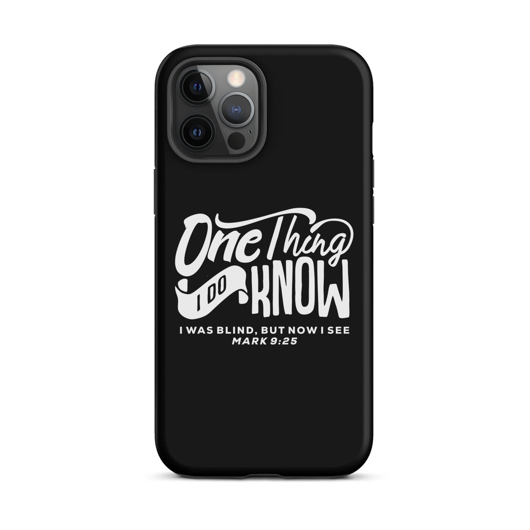 Christian Phone Case Now I See Black for iPhone® iPhone® Phone Cases Matte iPhone 12 Pro Max 