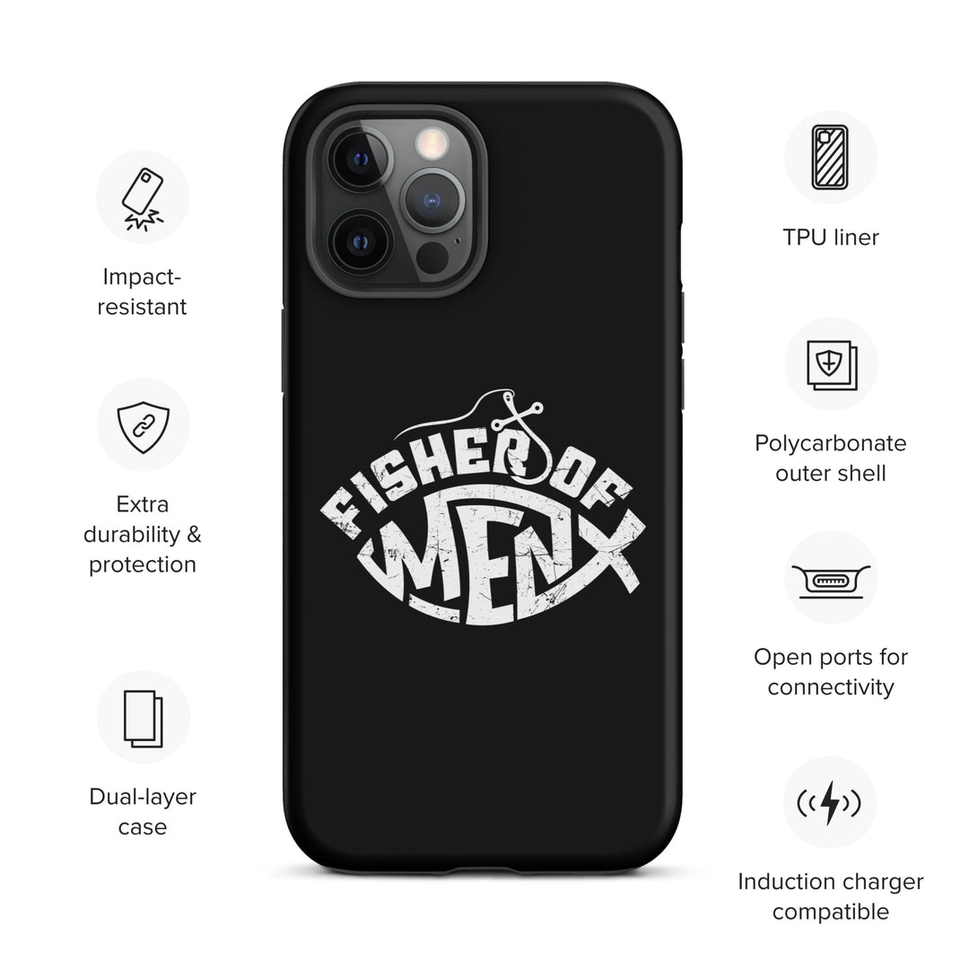 Christian Phone Case Fisher of Men Black for iPhone® iPhone® Phone Cases   