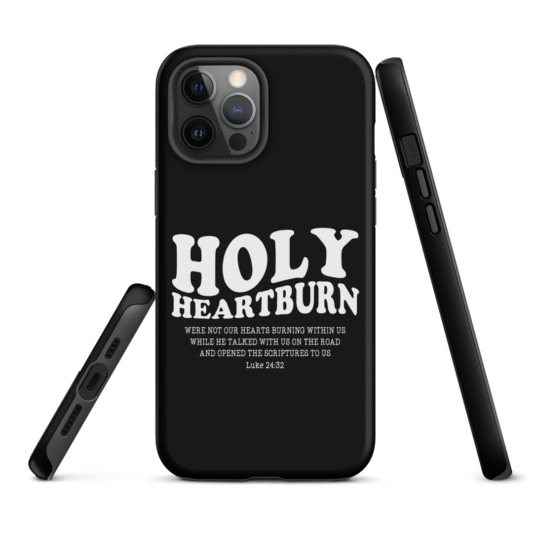 Christian Phone Case Holy Heartburn Black for iPhone® iPhone® Phone Cases   