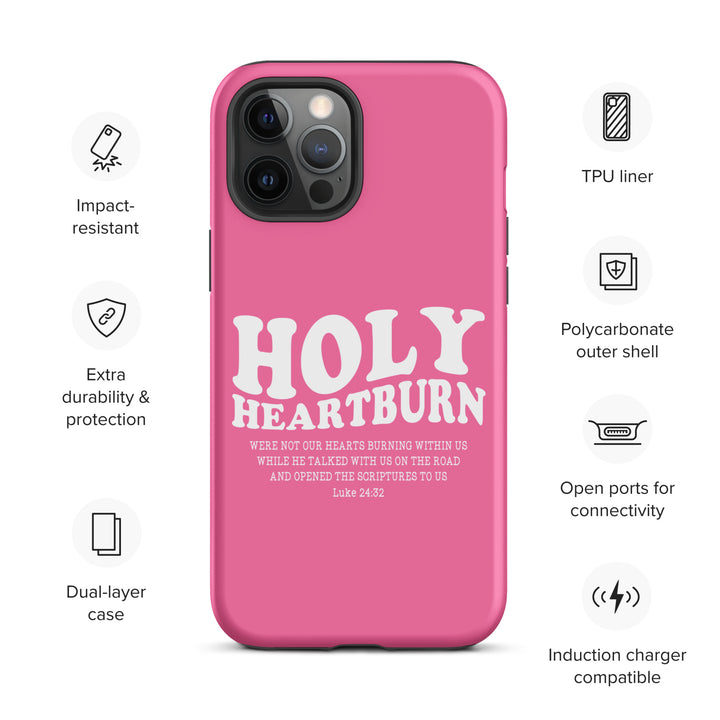 Christian Phone Case Holy Heartburn Pink  for iPhone® iPhone® Phone Cases   