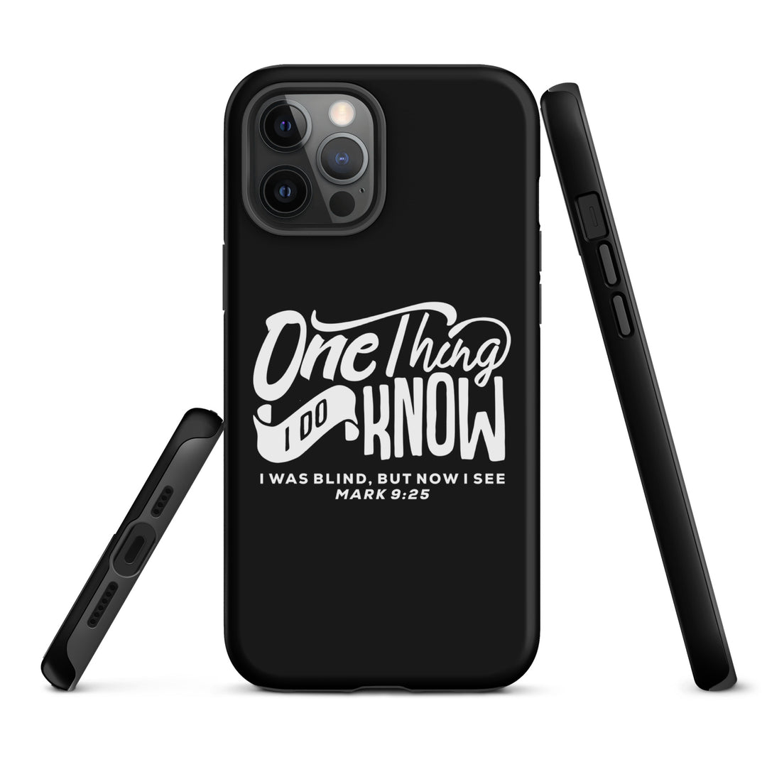 Christian Phone Case Now I See Black for iPhone® iPhone® Phone Cases   