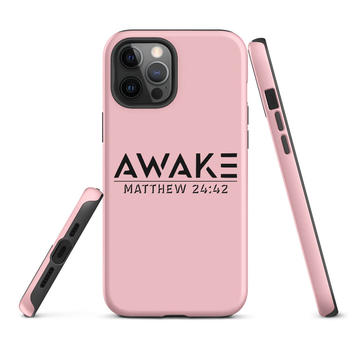 Christian Phone Case Awake Pink for iPhone® iPhone® Phone Cases   