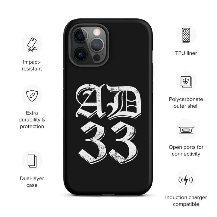 Christian Phone Case AD 33 Old English Black for iPhone® iPhone® Phone Cases   