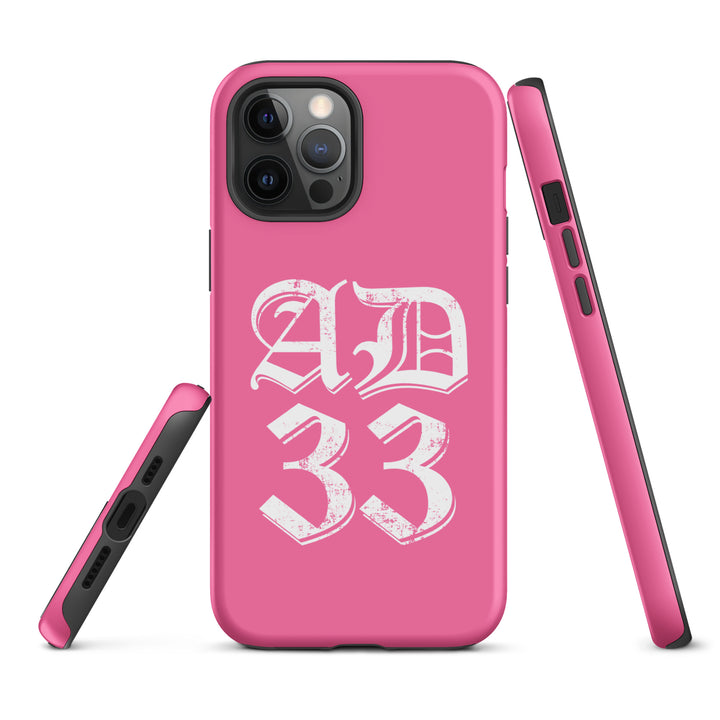 Christian Phone Case AD 33 Old English Pink for iPhone® iPhone® Phone Cases   