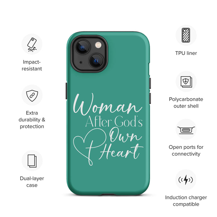 Christian Phone Case Woman After God's Heart for iPhone® iPhone® Phone Cases   