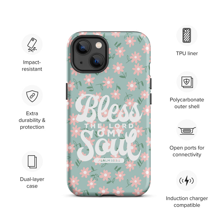 Christian Phone Case Bless The Lord Daisy for iPhone® iPhone® Phone Cases   