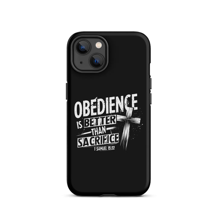 Christian Phone Case Obedience Is Better for iPhone® iPhone® Phone Cases Matte iPhone 13 