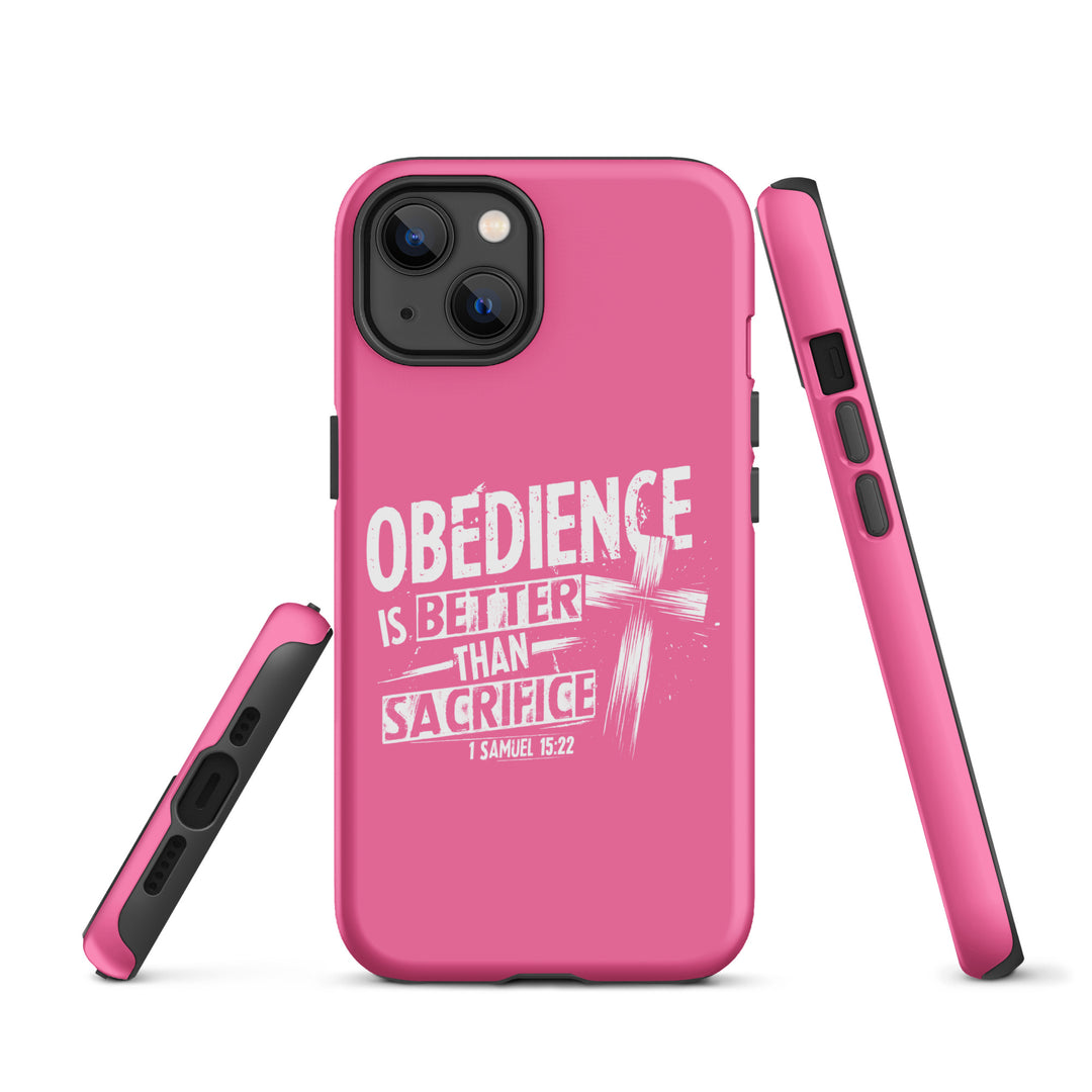 Christian Phone Case Obedience IS Better for iPhone® iPhone® Phone Cases   