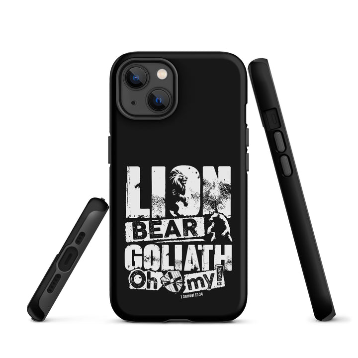 Christian Phone Case Lion Bear Goliath for iPhone® iPhone® Phone Cases   