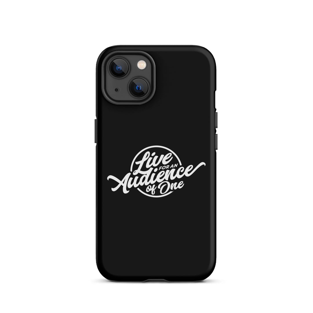 Christian Phone Case Audience of One Black for iPhone® iPhone® Phone Cases Matte iPhone 13 