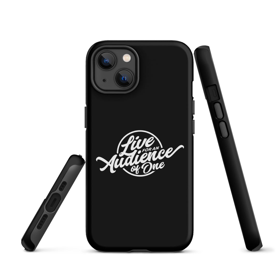 Christian Phone Case Audience of One Black for iPhone® iPhone® Phone Cases   