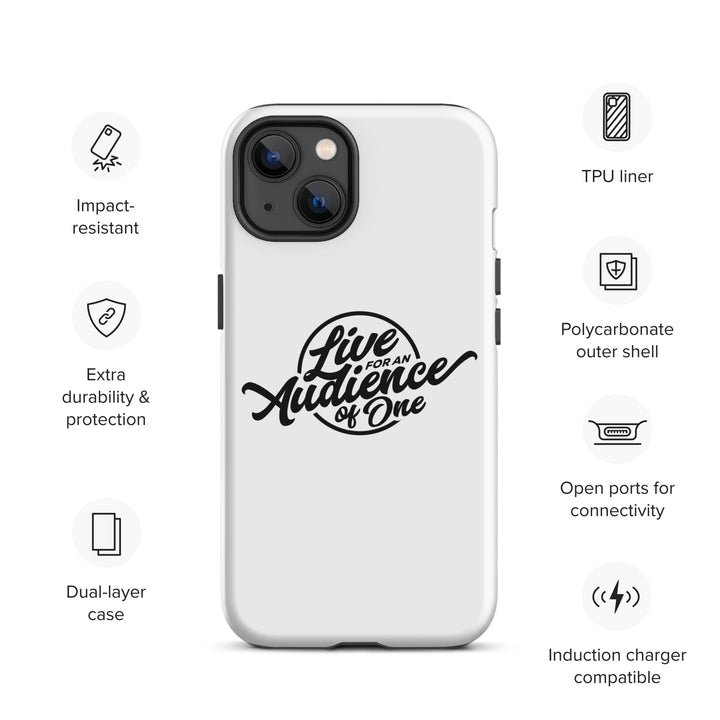 Christian Phone Case Audience of One White for iPhone® iPhone® Phone Cases   