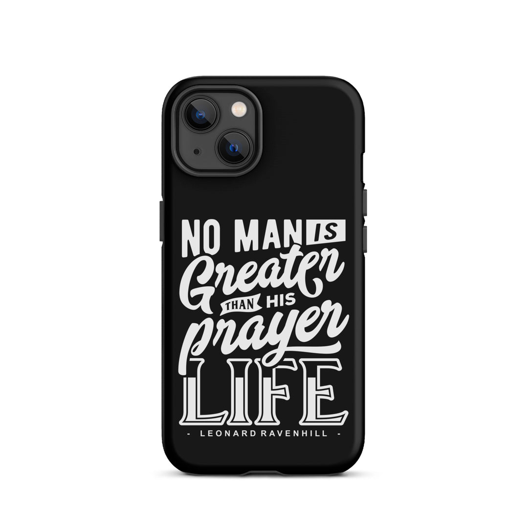 Christian Phone Case Prayer Life Black for iPhone® iPhone® Phone Cases Matte iPhone 13 