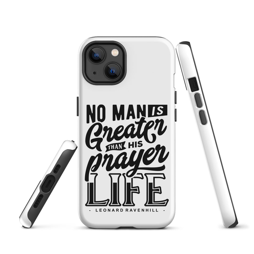 Christian Phone Case Prayer Life White for iPhone® iPhone® Phone Cases   