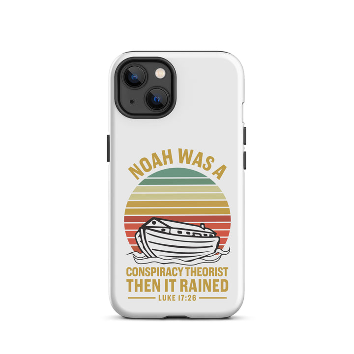 Christian Phone Case Noah Conspiracy White for iPhone® iPhone® Phone Cases Matte iPhone 13 