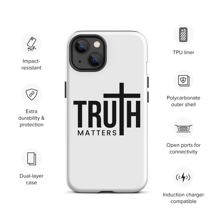 Christian Phone Case Truth Matters White for iPhone® iPhone® Phone Cases   