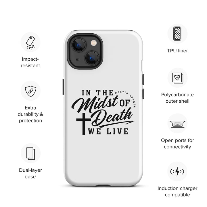 Christian Phone Case Midst of Death White for iPhone® iPhone® Phone Cases   