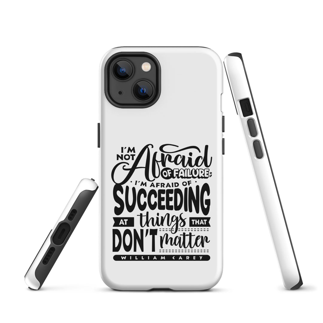 Christian Phone Case Things That Matter White for iPhone® iPhone® Phone Cases   