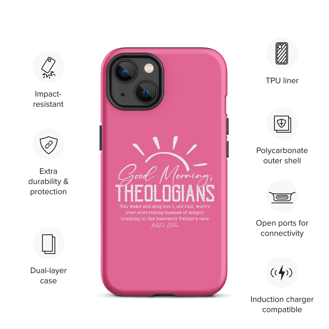 Christian Phone Case Luther's Theologians Pink for iPhone® iPhone® Phone Cases   