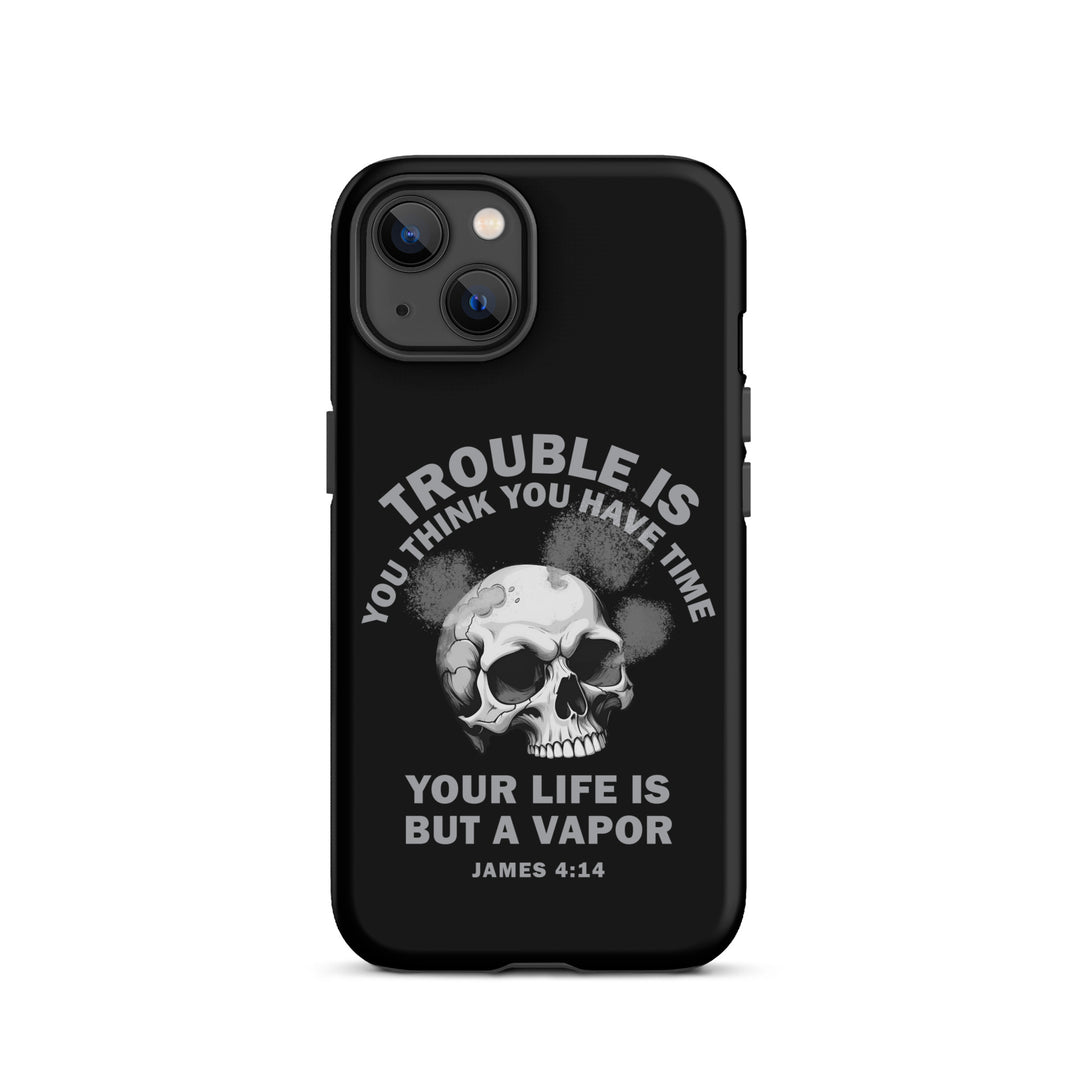 Christian Phone Case Life Is Vapor Black for iPhone® iPhone® Phone Cases Matte iPhone 13 